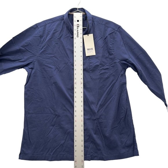 NEW SCOTCH & SODA Mens Blue Long Sleeve Button-up Shirt Size XXL NWT 4 0041 - Picture 2 of 12